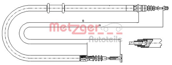 METZGER Tross,seisupidur 491.22