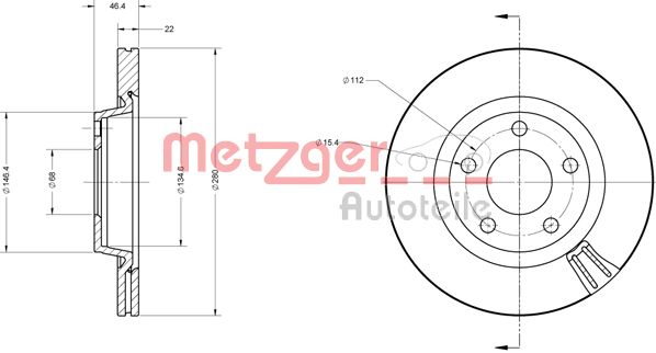 METZGER Piduriketas 6110029