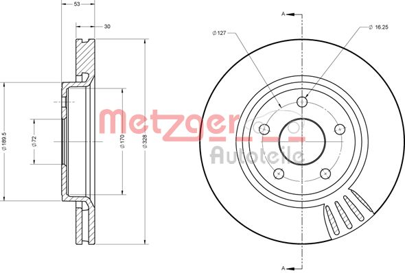 METZGER Piduriketas 6110086