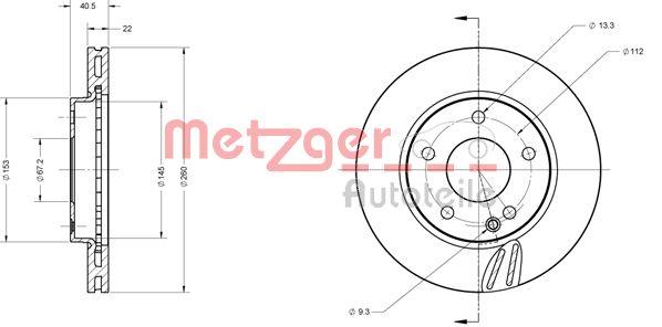 METZGER Piduriketas 6110089