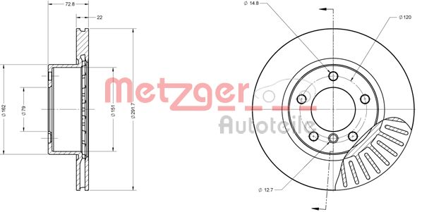 METZGER Piduriketas 6110147