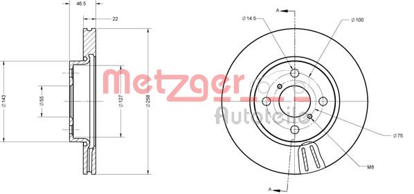 METZGER Piduriketas 6110187