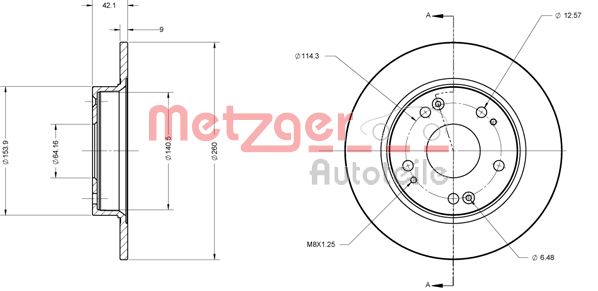 METZGER Piduriketas 6110199