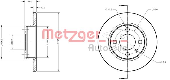 METZGER Piduriketas 6110309