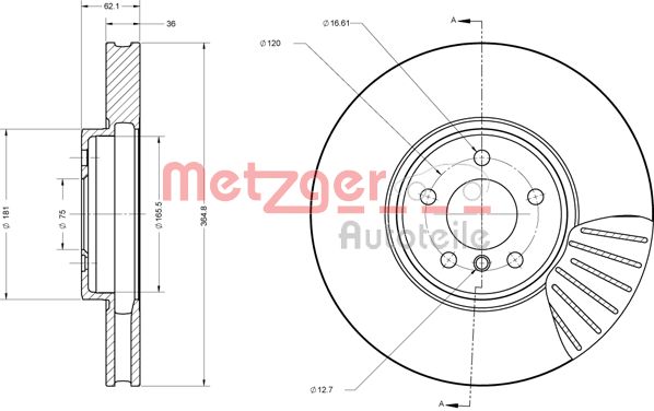 METZGER Piduriketas 6110633