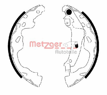 METZGER Piduriklotside komplekt MG 209