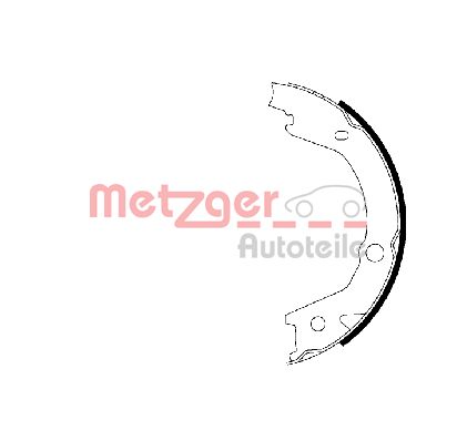 METZGER Piduriklotside komplekt,seisupidur MG 225