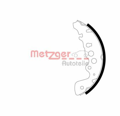 METZGER Piduriklotside komplekt MG 730
