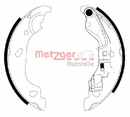 METZGER Piduriklotside komplekt MG 738