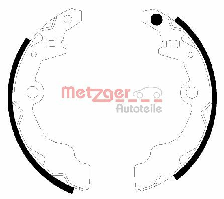 METZGER Комплект тормозных колодок MG 943