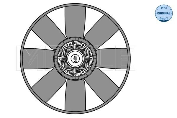 MEYLE Ventilaator,mootorijahutus 034 234 0010