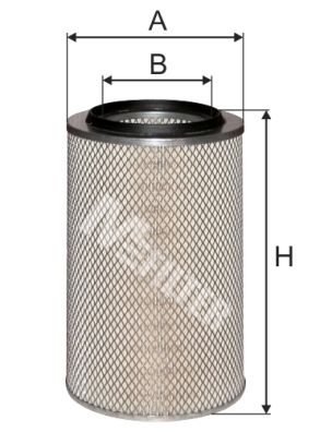 MFILTER Воздушный фильтр A 155