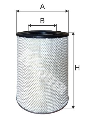 MFILTER Воздушный фильтр A 513