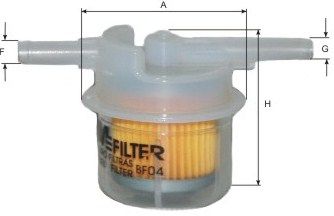 MFILTER Kütusefilter BF 04
