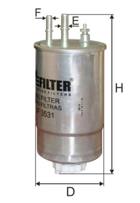 MFILTER Топливный фильтр DF 3531