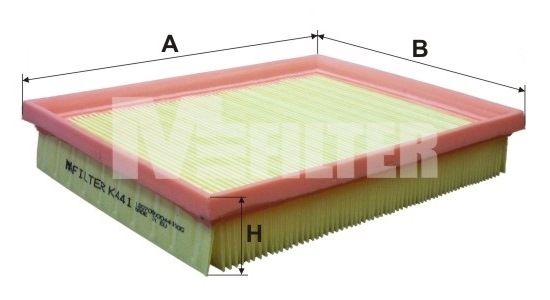 MFILTER Õhufilter K 441