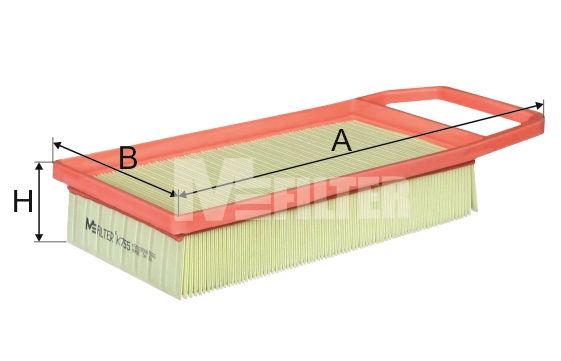 MFILTER Воздушный фильтр K 755