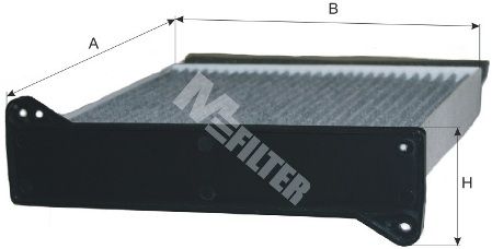 MFILTER Фильтр, воздух во внутренном пространстве K 9028C