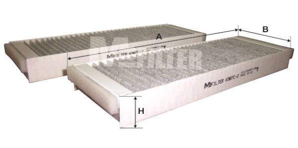 MFILTER Filter,salongiõhk K 987C-2