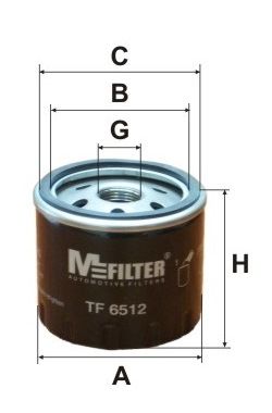 MFILTER Масляный фильтр TF 6512