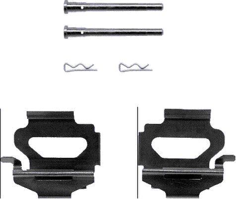 MINTEX Lisakomplekt, ketaspiduriklotsid MBA1140