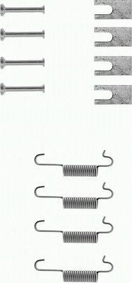 MINTEX Lisakomplekt, Piduriklotsid MBA527