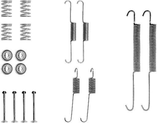 MINTEX Lisakomplekt, Piduriklotsid MBA613