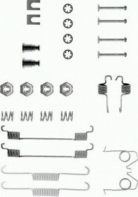 MINTEX Lisakomplekt, Piduriklotsid MBA626