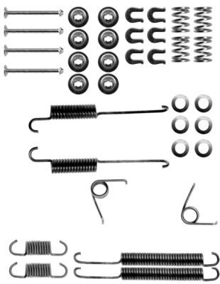 MINTEX Lisakomplekt, Piduriklotsid MBA695