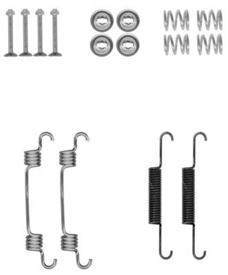 MINTEX Lisakomplekt, seisupiduriklotsid MBA887