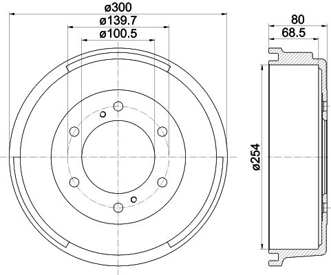 MINTEX Piduritrummel MBD326