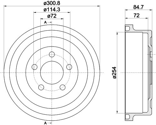 MINTEX Piduritrummel MBD367