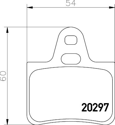 MINTEX Piduriklotsi komplekt,ketaspidur MDB1077