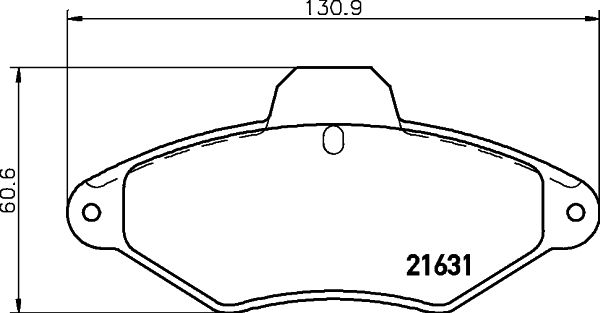 MINTEX Piduriklotsi komplekt,ketaspidur MDB1629