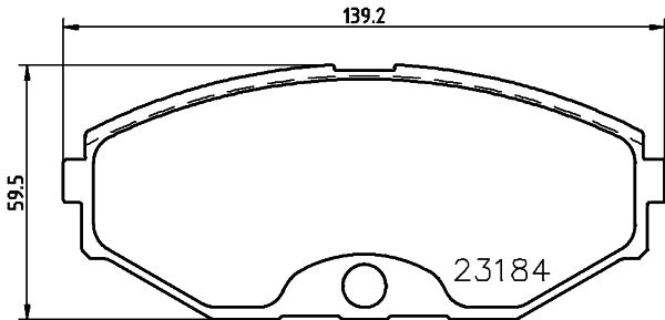 MINTEX Piduriklotsi komplekt,ketaspidur MDB2179