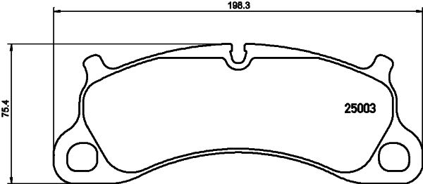 MINTEX Piduriklotsi komplekt,ketaspidur MDB3243