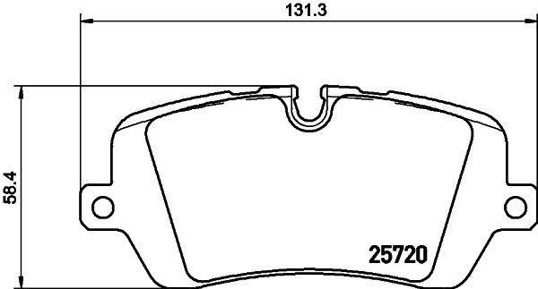 MINTEX Piduriklotsi komplekt,ketaspidur MDB3343