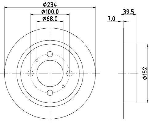 MINTEX Piduriketas MDC1007