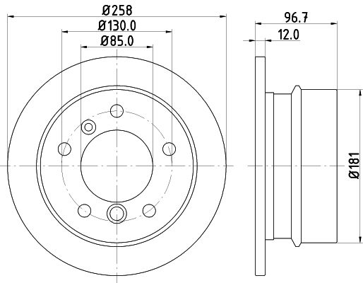 MINTEX Piduriketas MDC1074