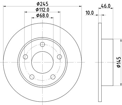 MINTEX Piduriketas MDC1123