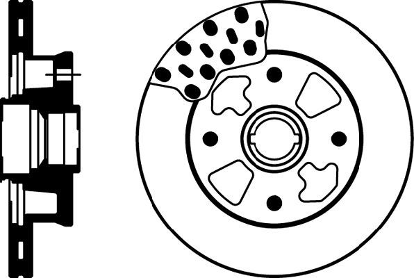 MINTEX Тормозной диск MDC1222