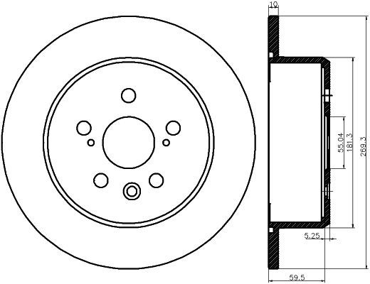 MINTEX Piduriketas MDC1263