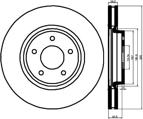 MINTEX Piduriketas MDC1276