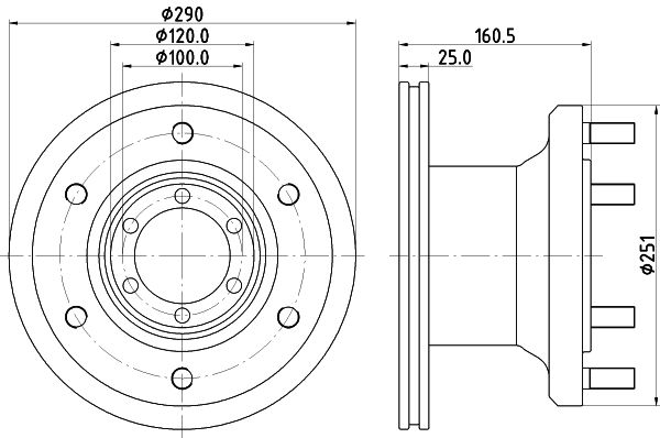 MINTEX Piduriketas MDC1322