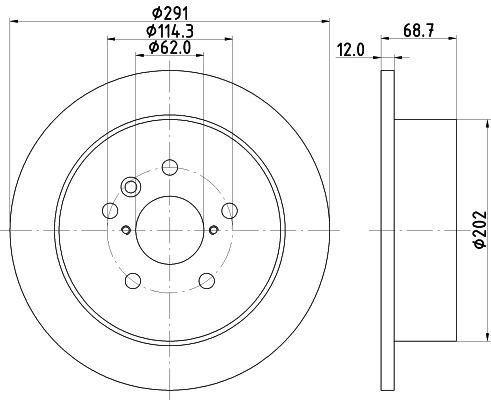 MINTEX Piduriketas MDC1511