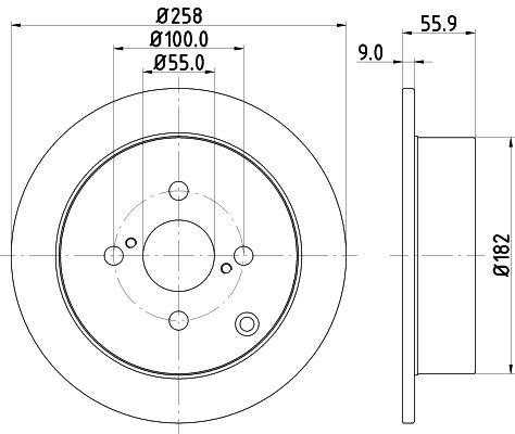 MINTEX Piduriketas MDC1678