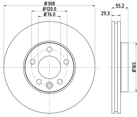 MINTEX Piduriketas MDC1704C