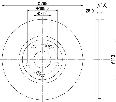 MINTEX Piduriketas MDC1714