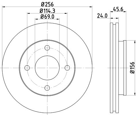 MINTEX Piduriketas MDC1753