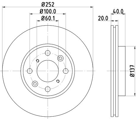 MINTEX Piduriketas MDC1756C